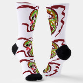 Schlange cool socken (Gewinkelt)