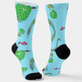 Schlange Crew Socken (Gewinkelt)