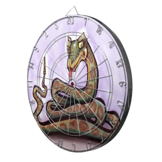 Schlange Dartscheibe (Vorderseite rechts)