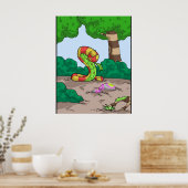 Schlange-Druck 02 Poster (Küche)