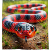 Schlange Duschvorhang (Vorderseite)