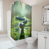 Schlange Duschvorhang (Beispiel)