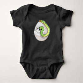 Schlange Egg Schnuller Baby Strampler