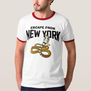 Schlange entgeht von New- Yorkt-shirt T-Shirt