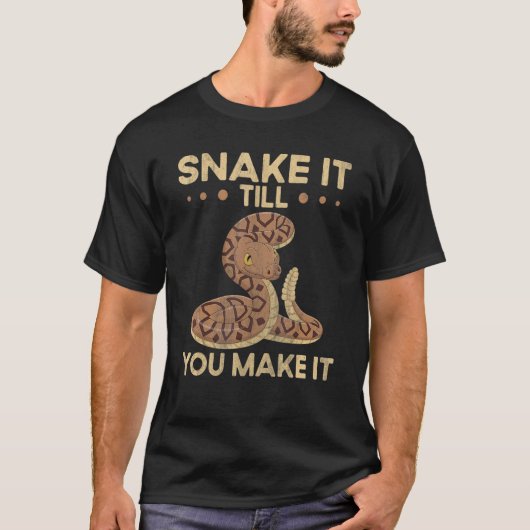 Schlange es, bis du es zu Schlange Ball Python mac T-Shirt (Vorderseite)