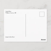 Schlange Fluss, Landkreis Wallowa, ODER Postkarte (Rückseite)