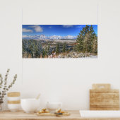 Schlange Fluss pano___HDR. Poster (Küche)