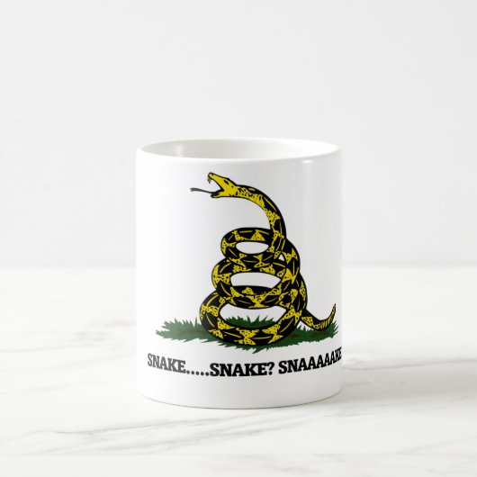 Schlange? Funny Gamer Parodie Kaffeetasse (Mittel)