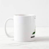Schlange? Funny Gamer Parodie Kaffeetasse (Links)