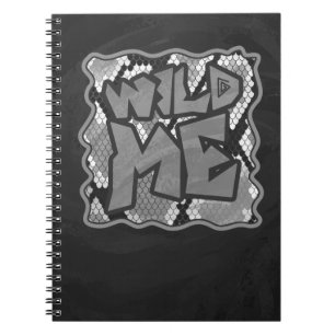 Schlange Gelb und Gold Print Notizblock