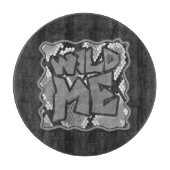 Schlange Gelb und Gold Print Schneidebrett (Vorderseite)