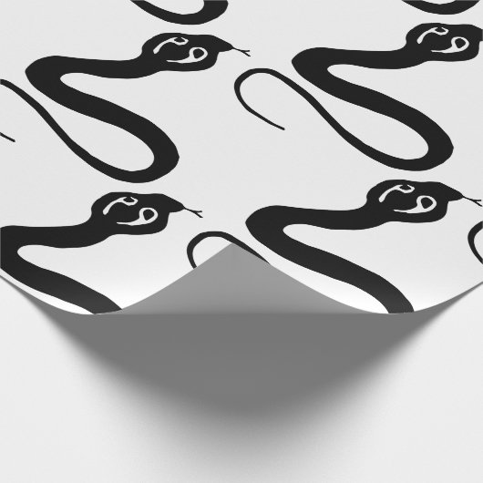 Schlange Geschenkpapier (Ecke)