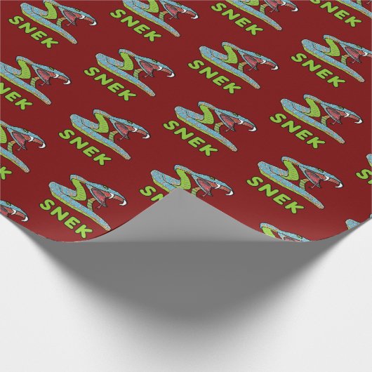 Schlange Geschenkpapier (Ecke)