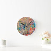 Schlange Hängematte Fein, aber fett und lebendig Runde Wanduhr (Zuhause)