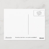 Schlange hat eine schlechte Idee Postkarte (Rückseite)