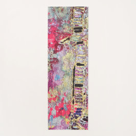 Schlange Haut Yoga Mat Bold Vibranu Gold farbig Yogamatte