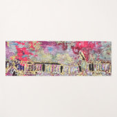 Schlange Haut Yoga Mat Bold Vibranu Gold farbig Yogamatte (Vorderseite (Horizontal))