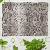 Schlange Hautfarbe Geschirrtuch (Gefaltet)