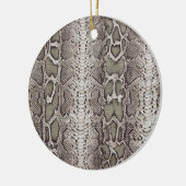 Schlange Hautfarbe Keramik Ornament (Links)