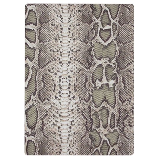 Schlange Hautfarbe Klemmbrett (Rückseite)