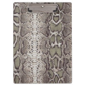 Schlange Hautfarbe Klemmbrett (Vorderseite)