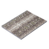 Schlange Hautfarbe Notizblock (Linke Seite)