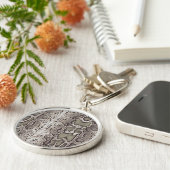 Schlange Hautfarbe Schlüsselanhänger (Seite)