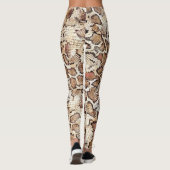 Schlange Hautprint Leggings (Rückseite)