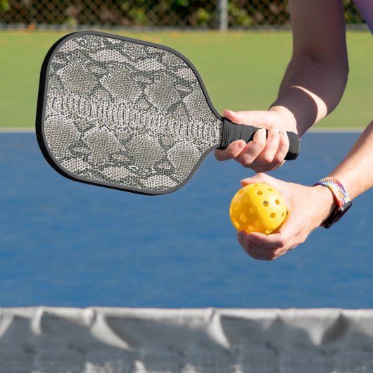 Schlange Hautprint Pickleball Schläger (InSitu)
