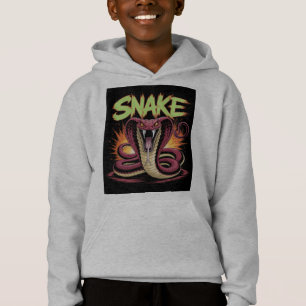 Schlange. Hoodie