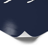 Schlange im Gras Poster (Ecke)