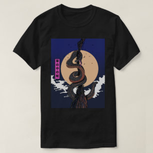 Schlange im Gras T-Shirt