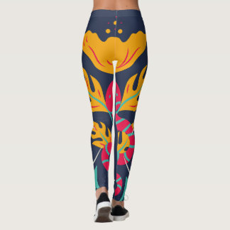 Schlange im Wald Leggings