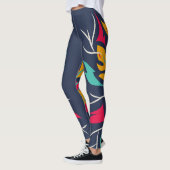 Schlange im Wald Leggings (Links)