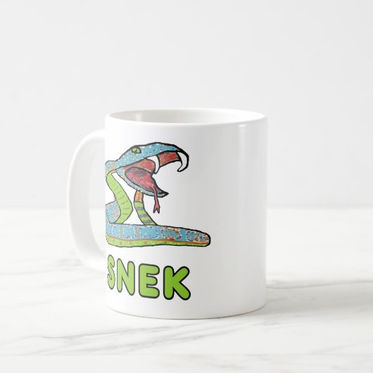 Schlange Kaffeetasse (Vorderseite Links)