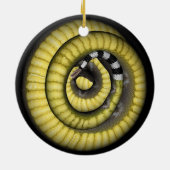 Schlange Keramik Ornament (Hinten)