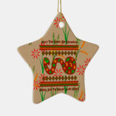 Schlange Keramikornament (Rechts)