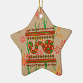 Schlange Keramikornament (Links)