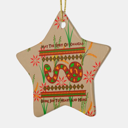 Schlange Keramikornament (Links)