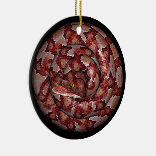 Schlange Keramikornament (Rechts)