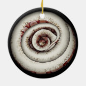 Schlange Keramikornament (Hinten)