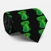 Schlange Kobra snake cobra Krawatte (Gerollt)