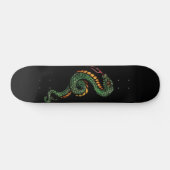 Schlange Kunst Schlangen Skateboard (Horizontal)