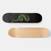 Schlange Kunst Schlangen Skateboard (Horizontal)