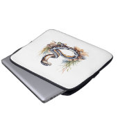 Schlange Laptopschutzhülle (Vorne Knopf)