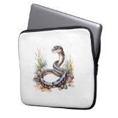 Schlange Laptopschutzhülle (Vorderseite Links)