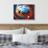 Schlange Leinwanddruck (Insitu (Schlafzimmer))