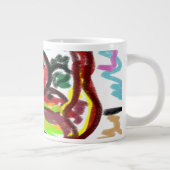 Schlange Liebe Jumbo-Tasse (Rechts)