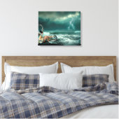 Schlange Liebe Leinwanddruck (Insitu (Schlafzimmer))