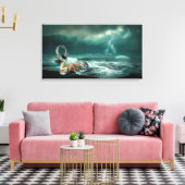 Schlange Liebe Leinwanddruck (Insitu (Wohnzimmer))